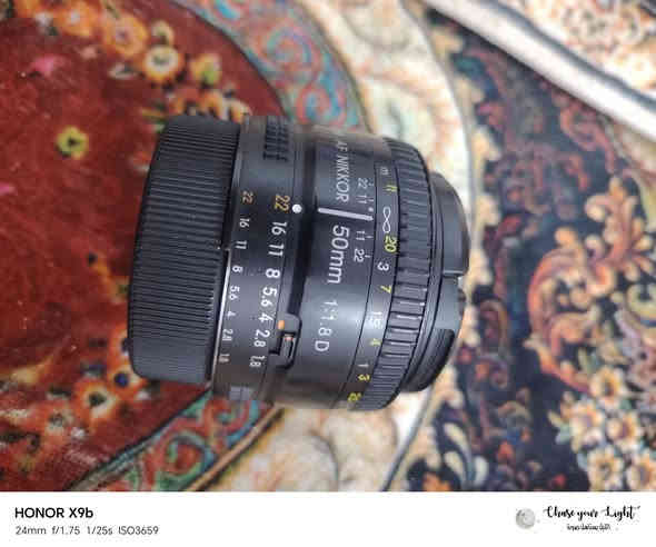 #للبيع
عدسة 50mm نوع D فتحه f1.8  للنيكون

عدسه احترافيه فول فريم عزل خرافي

انطي سعرك وبالعافيه عليك اعله سعر ابيع
مكاني ديوانيه توصيل موجود
تواصل واتساب فقط ***********
