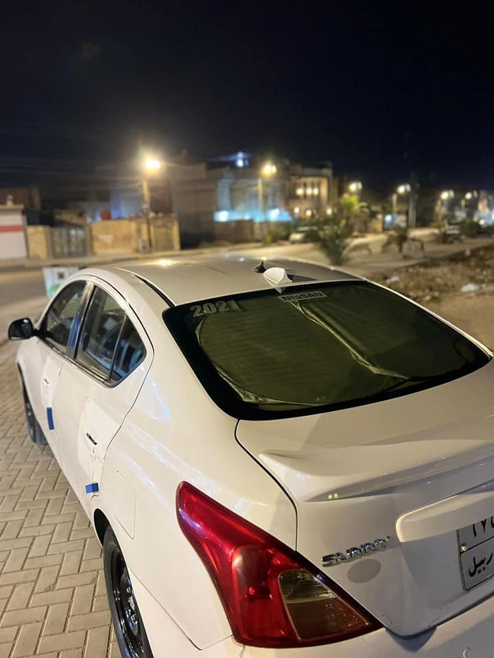 نيسان سني 2021 كفاله عامه بيها بارد كد اصبع بس ولباقي كله كفاله رقم اربيل 
مكان سياره البصره ياسين خريبط 
رقم *********** البصرة, العراق
