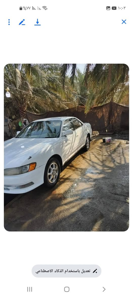 سلام عليكم سياره مارك نفخ سياره جاهزه مكينه بيه ضعف كير توني شده حداديه 80 بلميه سياره بسمي مكان سياره ناصريه سوك شيوخ *********** السعر 60  وبيها مجال
