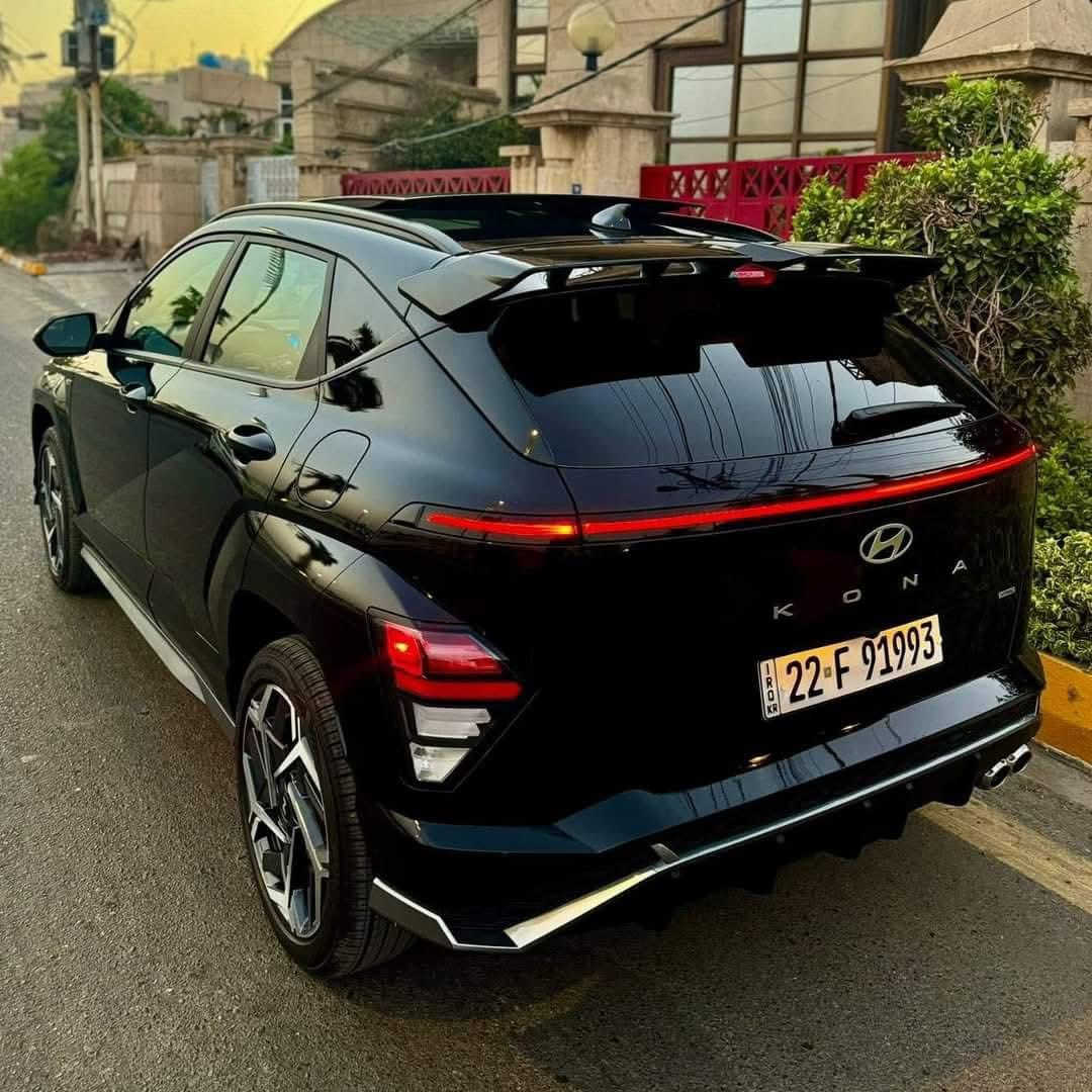 كونا 2024  N LINE فور ويل درايف ماشية فقط ١٧ كم مكفولة من الصبغ والايرباك والتبديل فقط دعامية امامية مبدلة وصور الحادث مرفقة مع الصور السعر ١٩٥ ورقة ***********
