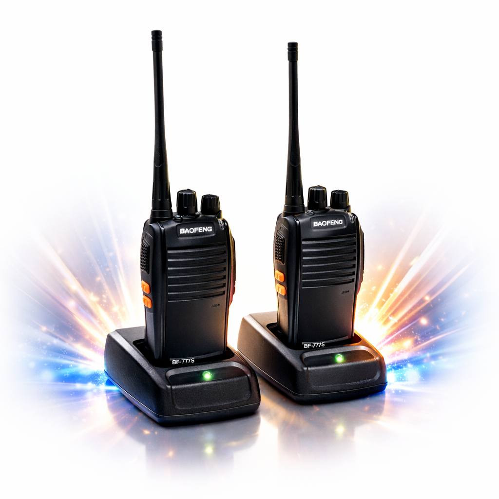 جهاز اتصال لاسلكي باوفنغ Baofeng BF-777S – راديو محمول ثنائي الاتجاه HF/VHF قطعتين
السعر 39 الف فقط والتوصيل مجاني

الموديل: BF-777S

جهاز اتصال لاسلكي محمول من Baofeng مصمم للتواصل المباشر عبر موجات الراديو، مناسب للاستخدامات اليومية التي تتطلب اتصالًا واضحًا وبسيطًا.

• راديو محمول ثنائي الاتجاه (Portable Two-Way Radio)

• يعمل على نطاق HF / VHF

• مزوّد بنظام DSP لمعالجة الإشارة الرقمية

• يدعم 16 قناة اتصال

• يحتوي على أنظمة CTCSS / DCS لتصفية الإشارات

• يدعم أوضاع Wide / Narrow ووظيفة VOX

• يعمل ببطارية Li-ion (ليثيوم أيون)
• النوع: جهاز اتصال لاسلكي محمول
• نطاق التردد: HF / VHF
• عدد القنوات: 16 قناة
• نظام الإشارة: DSP Digital Signal Processing
• خصائص الإشارة: CTCSS / DCS
• أوضاع القناة: Wide / Narrow
• خاصية التحدث بدون زر: VOX
• نوع البطارية: Li-ion


**إذا كنت صاحب هذا الإعلان وتريد حذفه لأي سبب، رجاءا أرسل رسالة إلى الدعم الفني**