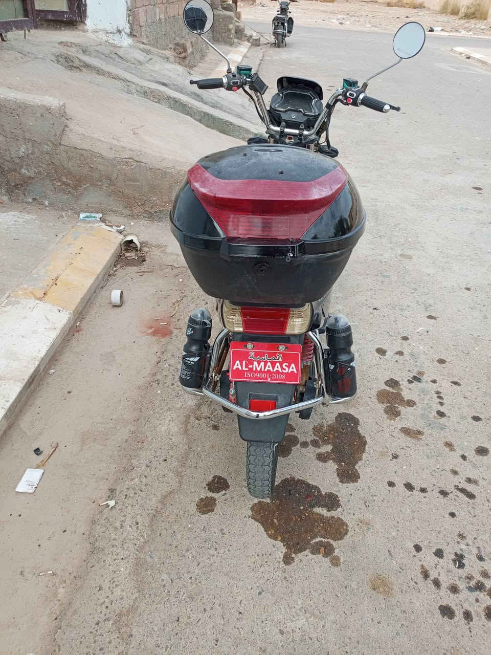 السلام عليكم
دراجه شحن هارلي موديل 2023  
السعر 350وبيه مجال قليل 
الفلوجه حي الاشهداء 
تواصل خاص او ***********
باطارياته زينه كهربايات كله شغاله
