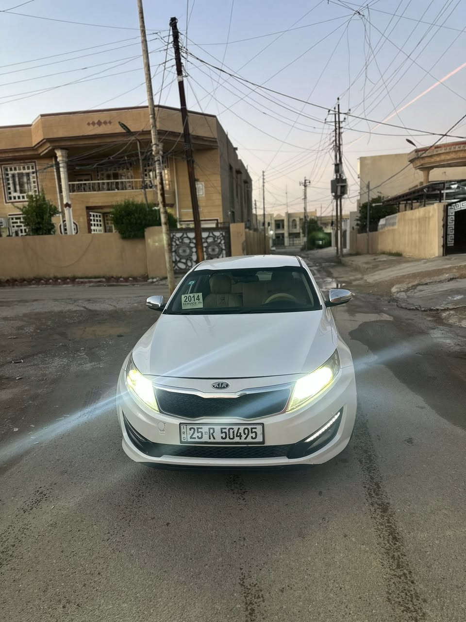 كيا أوبتيما خليجي 2014 فول بدون بانوراما بصمة لد امامي خلفي حساس امامي خلفي قطعتين تبريد مري شفط تخم تاير وصدر جديد  محرك 2400 ممفتوح ابلادي سنويه وهزه جديد مكاني تكريت السعر 137 بيع مراوس يرهم ***********
