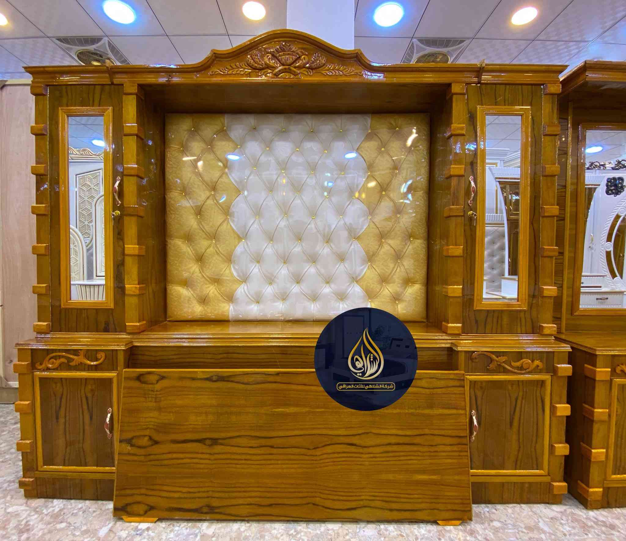 موديل مسرح الياسمين 

نجارة عراقية 100‎%‎

ضمن وجبة الدرجة الاولى 

السعر مليونين ونص فقط

غرفة 6 ابواب طابقين ملحق

وجه الكنتور صاج طبيعي 5ملم

داخل الكنتور صاج طبيعي 4ملم

القاعدة الارضية بلوك بورد

ارتفاع الكنتور 270سم

عرض الكنتور 360سم

عرض الكنتور مع زاويه الملابس 455سم

السعر 2500 فقط

شركة الشلاهي للأثاث العراقي 

العنوان محافظة واسط قضاء العزيزية قرب كراج بغداد 

خدمة التوصيل والشد مجاناً الى جميع محافظات العراق

خدمة الصيانة ما بعد البيع لمدة سنتين مجاناً 

***********

***********
