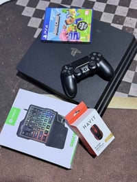 بلي فور برو 7100 لون اسود ذاكره 1 تيره نظيف جداً لا مفتوح ولا مصلح مع ...