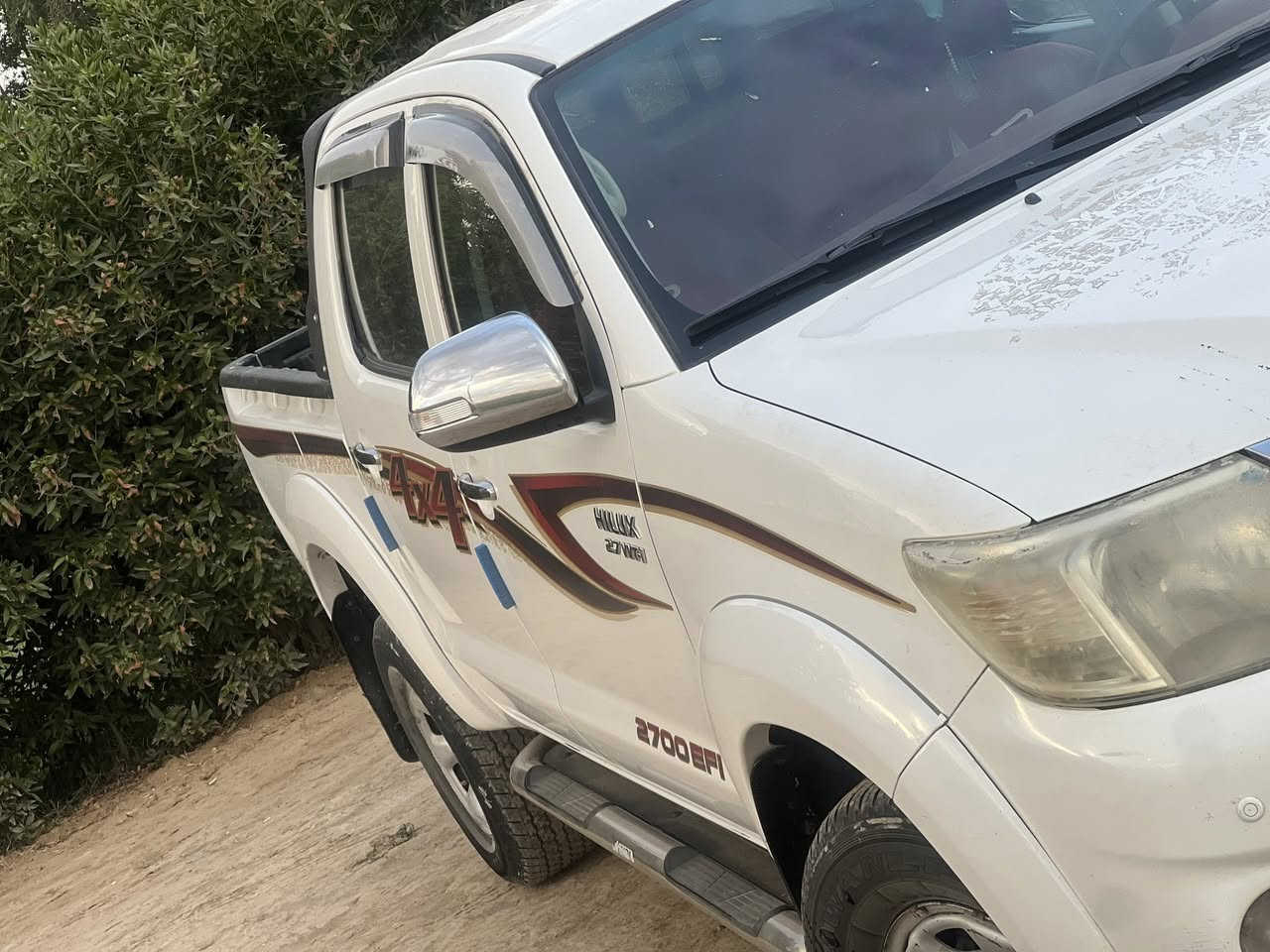 السلام عليكم تيوتا هايلوكس  فور ويل مديل14 رقم واسط كفالة عامة
جاهزة ونظيفة  ومابيه اي نقص 
العنوان بابل سعر215

‭0773 540 4236‬
