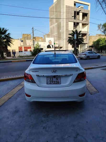 السلام عليكم
اكسنت خليجي 2015 نظيفه جدا
كير محرك 1600 دوش ممتاز جدا بلادي
فتحه سلايد
5 ويل كب
اشاير بل مري
شاشه وكامره دواره
تبريد ثلج بمعنى الكلمه 
تخم تاير جديد باتري جديد
رقم دولي الجديد سنويه 2029 
سياره جاهزه مابيها اي نقص سعر 109 ورقه وبيها مجال للطيبين التساهل موجود وتأخذوها من عيوني بغداد قرب ساحه عدن *********** حيدر السعدي
سياره بيها فقط قطعه صبغ وحده فقط
