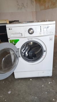 غساله اوتماتيك LG  (8)كيلو رايدها 125 الف  🔵كاروك 35 الف   🟣طباخ كرياز...