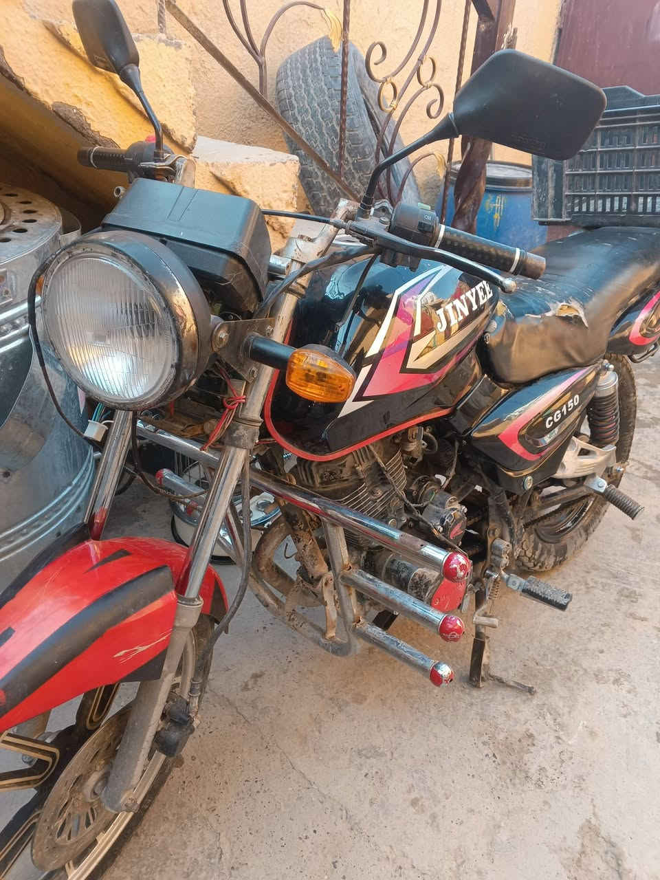 دراجه جني 2013 خير من الله دير بانزين ومشي دبلات جدد محرك ناعم الدراجه بدون اوراق بسبب الغسل مكفوله من كلشي مكاني ديالى كنعان


**إذا كنت صاحب هذا الإعلان وتريد حذفه لأي سبب، رجاءا أرسل رسالة إلى الدعم الفني**