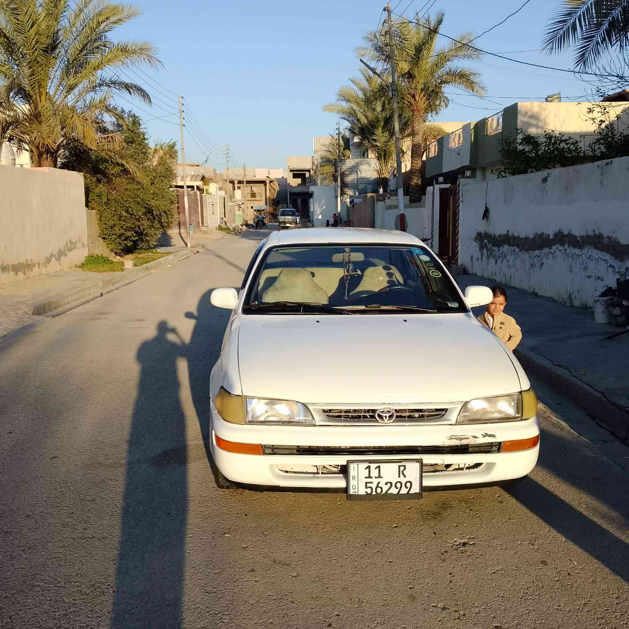 السلام عليكم
ا
كورلا 93 
يسرى بلاد 
رقم بغداد انكليزي
كير محرك كفاله
كهربائيات كلها شغاله
تبريد شغال 
تخم تاير 
السيارة باسمي شرط التحويل
العنوان ديالى المقدادية
موبايل ***********
السعر 63 وبيها مجال
