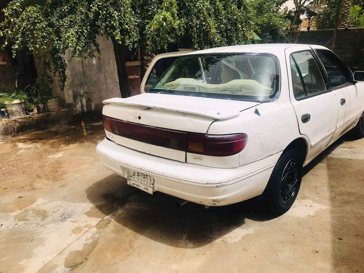 سلام عليكم  للبيع. سياره نضيفه موديل 94 صدر جديد  زوج تايرات جديد  مكان ديالى طرف ثالث  ***********
