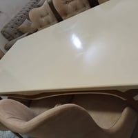 ميز طعام تركي • ٦كراسي • نضيف