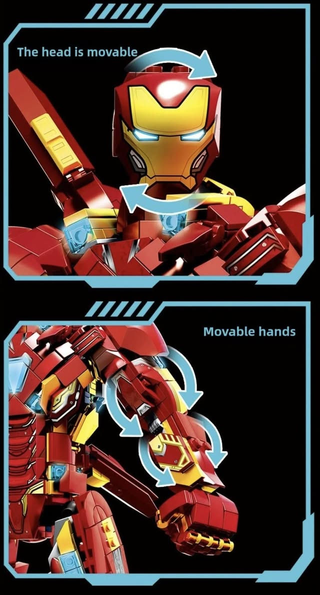 شخصية ايرون مان تركيب متوفرة لدينا 
يوجد توصيل لجميع المحافظات 
واتساب ***********
