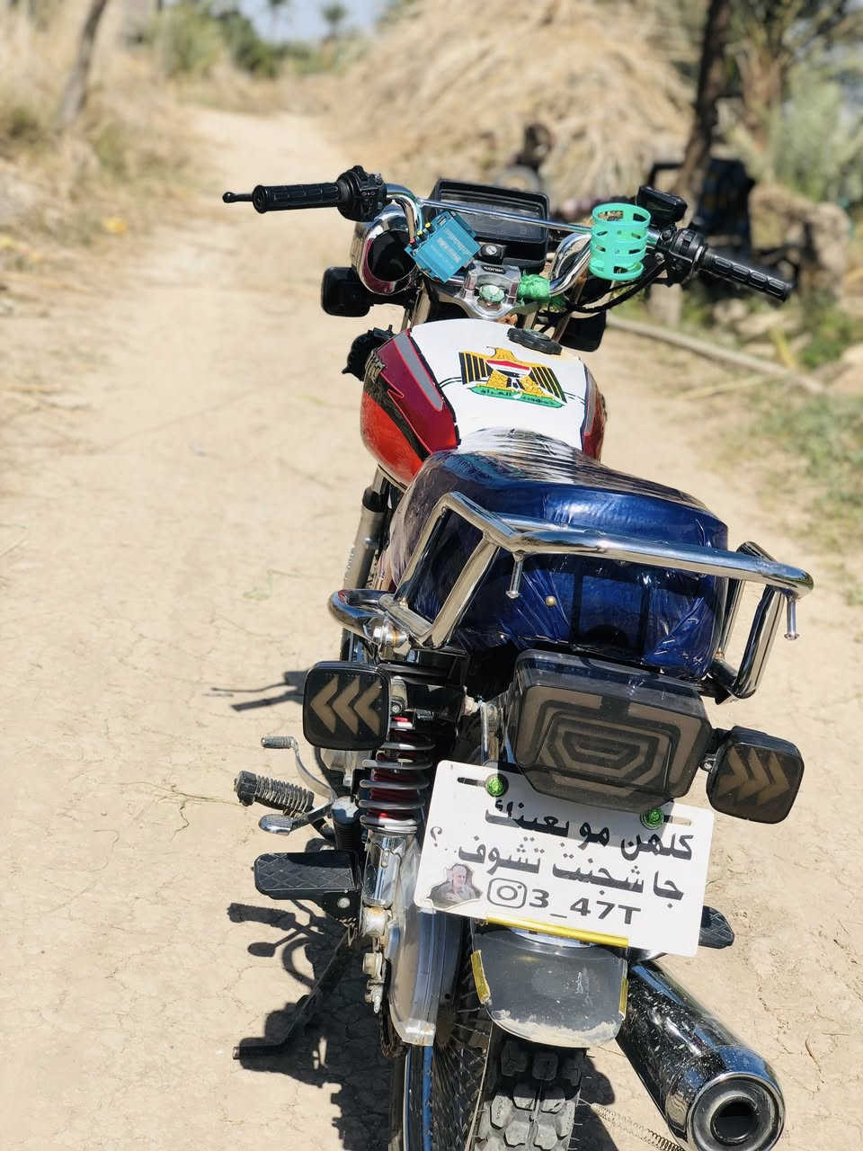 السلام عليك دراجه تايكر للبيع موديل 24 اوراق كامله دراجه كامله من كلشي ربع ماتصرف عليه  سعر ٦٢٥ وبيه مجال مكان بابل محاويل اتصال او مرسله واتساب ***********
