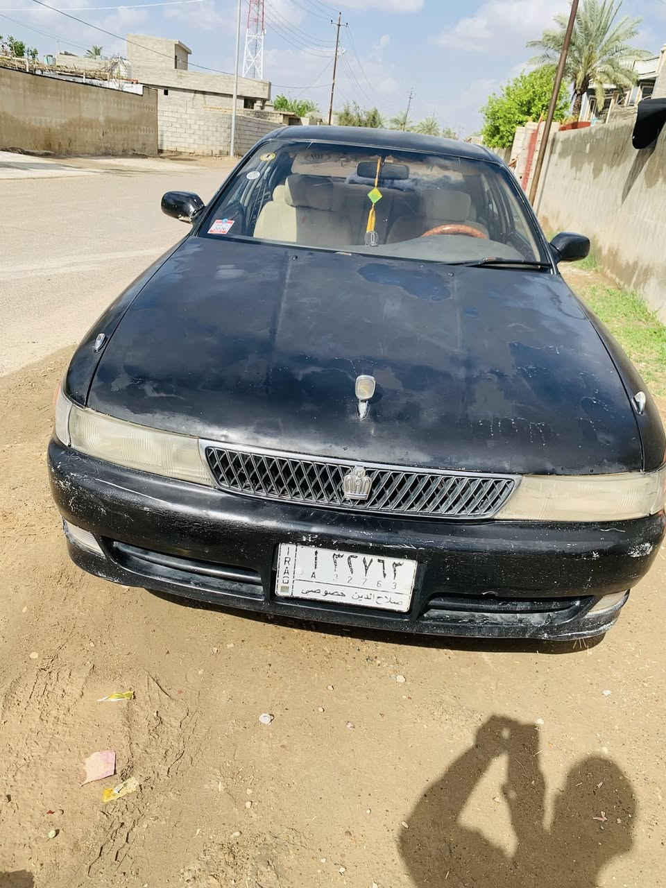 مارك شيزر موديل ٩٤سياره عظمه يخبل مابيه ضربه ولا معجون ولا كص سياره مال جناي كير ومحرك جديد  سياره حيل حلوه مكان السياره صلاح الدين قضاء بلد للاستفسار ***********
