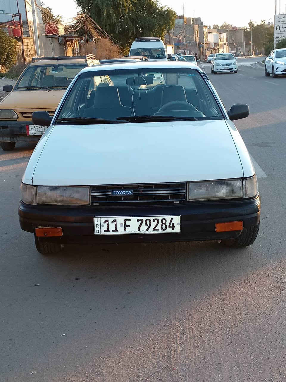 السلام عليكم. للبيع تيوتا ياباني موديل ٨٨
سياره بسمي
رقم بغداد 
بدون ضربه
كير مكينه على الفحص
كير اوتوماتيك بلادي
سياره جاهزه من كلشي 
مكاني بغداد قرب بوابه الكاظميه
السعر ٣٢ او بيهة مجال شويه 
الاتصال ***********

