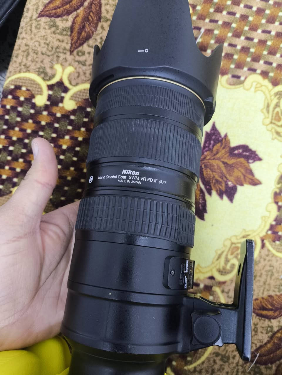 للبيع كاميرا نيكون D850 شتر ١٦٧ الف + عدسه جيل ثاني نانون كرستال  .. البدي والعدسه نظافة ٩٧ ٪
مكاني ديوانية الخاص مفتوح 
السعر مليونين و ٤٠٠ وبيهن مجال


**إذا كنت صاحب هذا الإعلان وتريد حذفه لأي سبب، رجاءا أرسل رسالة إلى الدعم الفني**