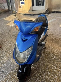 دراجه نوع سكنس كوري لون مميز بحري للبيع  دراجه اقل الشهر نازله رمبه مح...