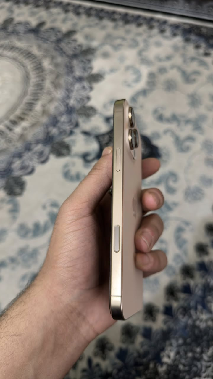 سلام عليكم 
ايفون 16 برو ماكس نضافه 100‎%‎ مكفول من كلشي من الشخط والتبديل
ذاكره 256 بطاريه 92 شوفه عدل وانطيني سعرك ع هذا الرقم *********** 
📍مكاني بغداد مدينه الصدر
