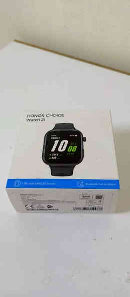 ساعة HONOR CHOICE Watch 2i الذكية. 
تتميز بشاشة AMOLED كبيرة مقاس 1.85 بوصة توفر صورًا واضحة ونابضة بالحياة. 
تدعم إجراء واستقبال مكالمات البلوتوث مباشرة من الساعة. 
توفر عمر بطارية يصل إلى 14 يومًا مع الاستخدام النموذجي. ملمس معدني 💥
سعر:40 /مكاني كركوك 
رقم موبايل:***********/واتساب و اتصال كركوك
