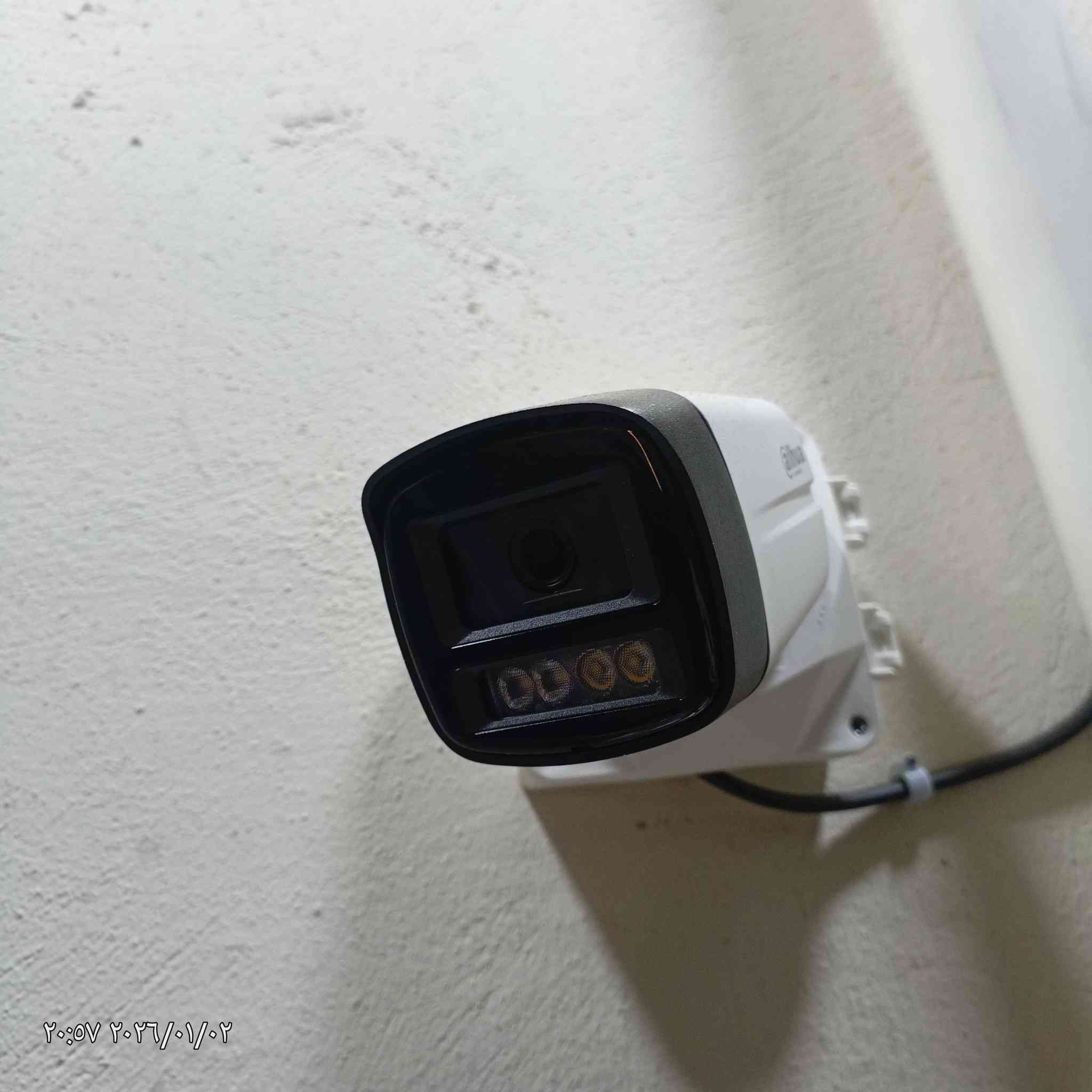 اللهم صل على محمد وال محمد 
تم بعون الله تجهيز و تنصيب  منظومة كامرات من  شركة دهوا بدقة 5 ميكا و بضمان سنة 
بوكسات للحماية من العبث و الظروف الجوية 
 تم ربط المنظومة عبر الانترنت و المشاهدة من الهاتف 
مكتب العدسة الحديثة
 لكامرات المراقبة و الانظمة الذكية 
تجهيز -نصب -صيانة -تأسيس 
*********** م.علي
