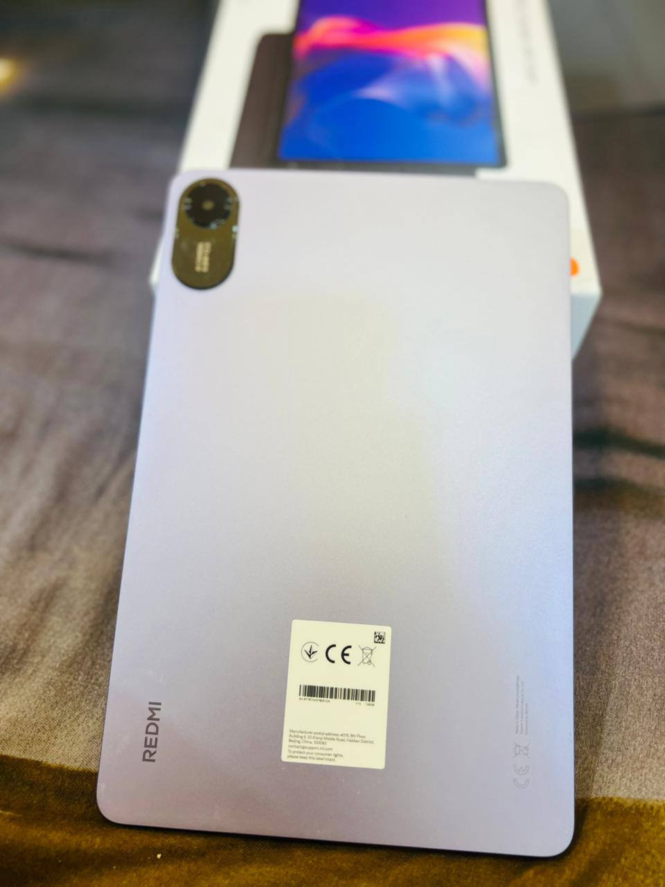 ايباد شاومي 
ذاكره 128
كامل الملحقات 
زلغ ما بيه نضيف كلش
ما داخل تصليح
سعره 175 قفل 
عنواني كربلاء شهداء الموظفين 
***********
جديد جداً
