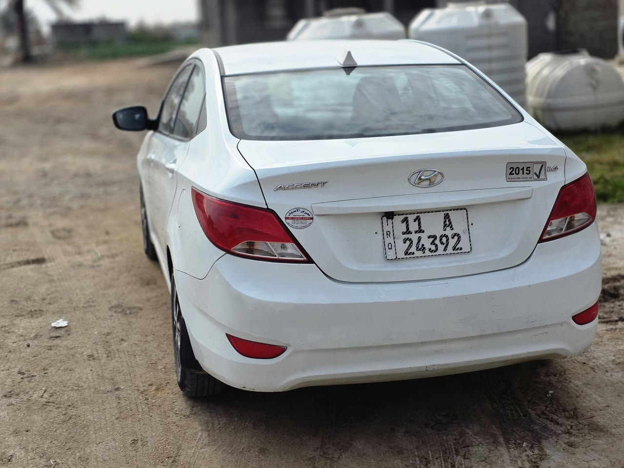 اكسنت خليجي رقم بغداد بسمي محرك1600دوش دبل قطرة السيارة مكفوالة من الصبغ والتبديل شرط السونار وكير ومحرك بلاديات وبضع الشركة برغي ما مفتوح بيهن ماشية130الف حقيقي  صدر وحدادية كلة جديد تخم تاير السيارة مناقصهة برغي وسعرهة كلش مناسب بل خير ع ياخذهة
السعر١٠٥وبيهة مجال 
مكان السيارة بغداد ناحيت الرشيد 
اي ستفسار***********
