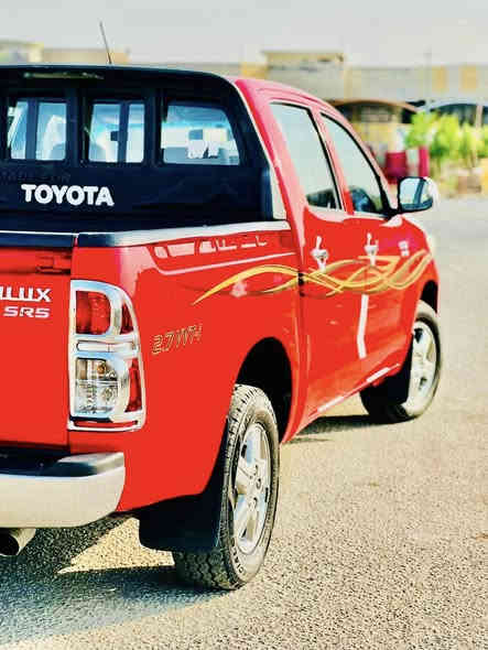 السلام عليكم تيوتا هايلوكس ناصيه 2015سياره جديده مكفوله بيه جاملغ اصلي مبدل بدون دواخل فتح وشد محرك مامفتوح كير اوتماتيك حداديه جديده تخم تاير جديد رقم بغداد دولي تحويل مباشر السعر 200 وبيه مجال للشراي استفسار اتصال 📞 
***********
***********
