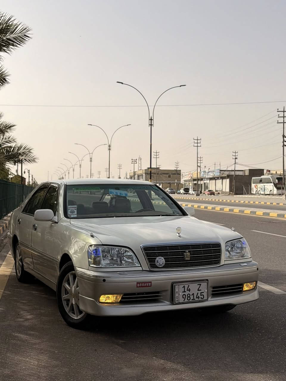 TOYOTA CROWN ROYAL SALON 👑
للبيع تويوتا كراون 2002.

اللون           ابيض محجل 😊.

❗️فقط للذواقة لليدور جديد واصولي وكفاله عامه.

رقم  بصره .   ز   تسجيل جديد قرار48 شرط المداور ثاني يوم سنويه نافذه لغاية 2027 وستوها صاعده هزه جديده شرط ثاني يوم بأسم المشتري وشرط اسجلت بفترة الشهرين مال التسجيل 48.

مكفوله كفاله عامه من كص وضربه ونقل جثه ورسميات والاصوليات والغرامات.

المواصفات 👇.

2دكم.

كرستال. 

مكينتها ديفور الزغير 

ويل نجمه ابيضّ اصلي.

كشنات كهرباء.

برده خلفيه كهرباء اصليه.

مري كهرباء+هيتر♨️.

تبريد ثلج ❄️+سبلت متحرك.

داخل بيجي مطعم بصاج.

شاشه كرستال ترحيب.

لايتات كرستال زنون اصل.

بگ لايتات كرستال لد.

شاشه تاب عارض بلوتوث.

كامره خلفيه دوار.

لحيه اماميه.

سستم نياكل متكامل.

تخم تاير +حداديه جديده اسفنجه.

غراض مال جنطه كامله.

والسياره ماعايزه برغي كامله على اخر حبايه.

والسياره بالواقع اجمل من الصور بهواي.📷

العنوان🏡ألنجف الأشرف.

السعر💵. 138  وبيها مجال قليل جداً جداً.

للأستفسار 📞📲 ***********.  ليث حازم.  

رجاءً اذا ماعجبك السعر او مو شراي اعگب المنشور او تعلق
