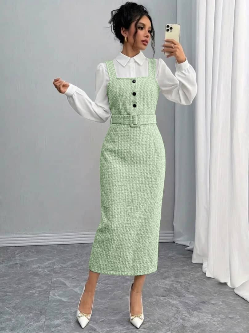 من #ريموندا فاشن 🎀 😍
طلقه الموسم 😍😍

اتقل ستايل للعيد 

طقم فستان قطعتين 

الفستان قماش بوكليه فاخر تركي 

القميص ساتان اجنبي مكفول 

M.l.xl

توصيل ضمن الشام وشحن 
MH


**إذا كنت صاحب هذا الإعلان وتريد حذفه لأي سبب، رجاءا أرسل رسالة إلى الدعم الفني**