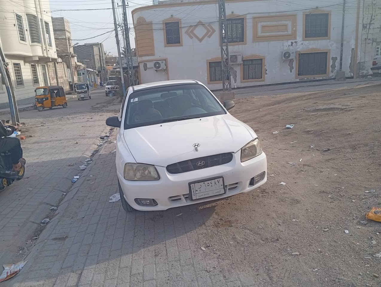 هونداي اكسنت للبيع 2001
توه معمره السياره حلوه وشبابيه كير محرك نضاف كير اوتاماتيك
كشرتها حلوه سعر  42وبيها مجال للشراي ما متواجد عل فيس ***********هاذ رقمي
