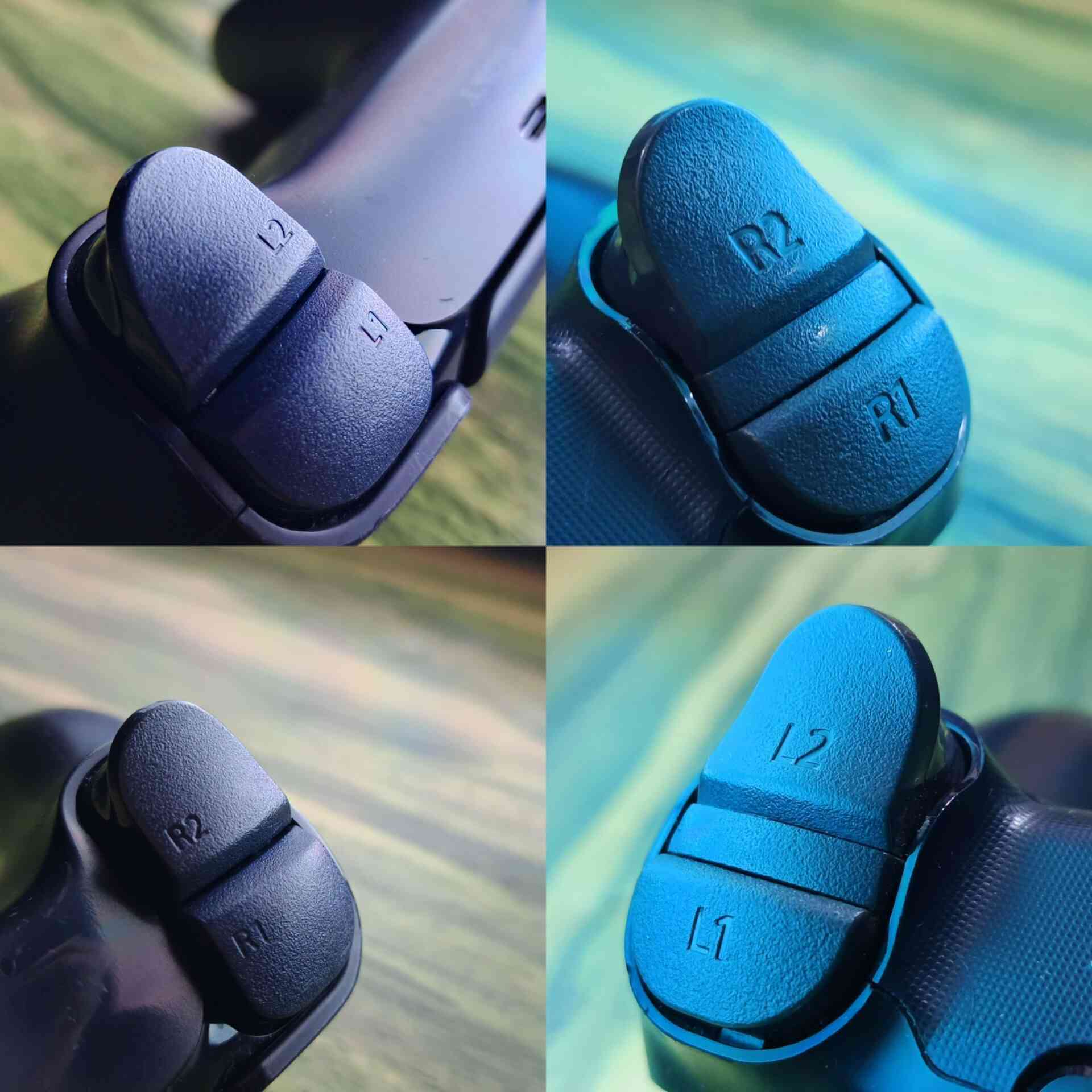 — جويستكات أصلية (للبلايستيشن)

جويستك بلايستيشن 4 أصلية: كلشي تمام، زر L2 نسبة الضغط مالته 75% ( يعني شغال بس مو 100%)

جويستك بلايستيشن 5 أصلية: نظيفة، بيها درفت خفيف بالكير اليمين 
القرص: فحم
الموقع: البصرة القديمة.
التواصل: ***********
السعر: كـلـهـم بـ٦٠
