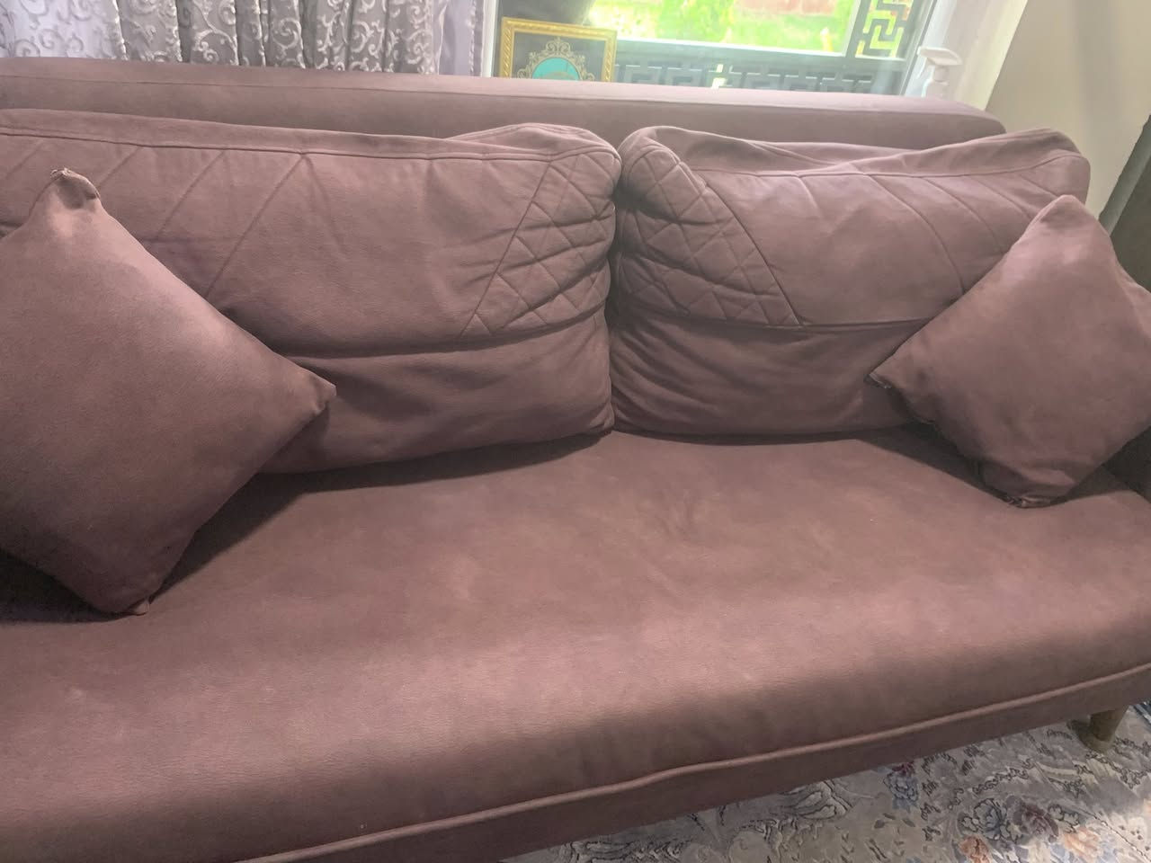 تخم تركي ٥ مقاعد وحده ثلاثيه وحده ثنائيه نضيف كلش لون ماروني ضهر كوشات عنوان الغدير


**إذا كنت صاحب هذا الإعلان وتريد حذفه لأي سبب، رجاءا أرسل رسالة إلى الدعم الفني**