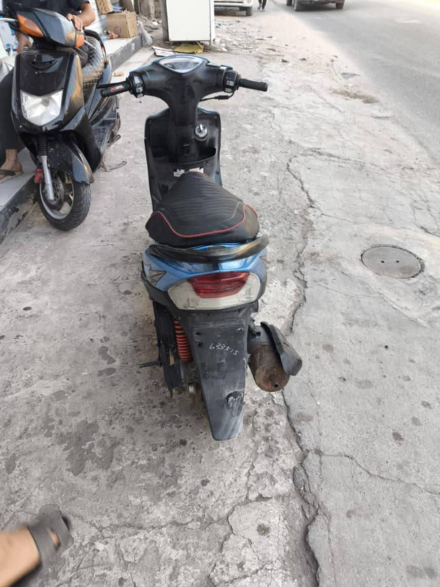 السلام عليكم ورحمه الله وبركاته
دراجه حلووو ماكس عدله البيع بوشه 49بلاد سعرها 600بيها مجال رقمي ***********يتصل بيه مكان بصره طويسه
