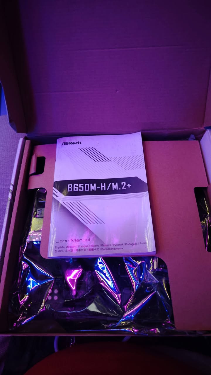 بورد  ASRock B650M_H/M. 2
للبيع.. اشتريته وما استخدمته جديد
قيم واخذ
توصيل موجود
مكاني بغداد الجديدة


**إذا كنت صاحب هذا الإعلان وتريد حذفه لأي سبب، رجاءا أرسل رسالة إلى الدعم الفني**