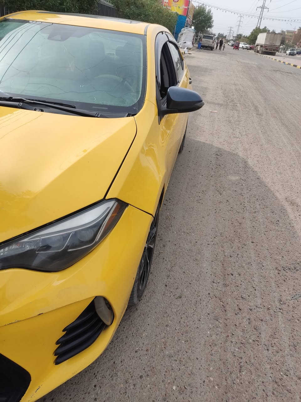 السلام عليكم كورلا موديل 19 وارد كندي  فول مواصفات SE  حادثها خفيف موضح بالصور  وبيها طخات بسيطه بل عراق ومصلحه السعر 140  تاخذ صافي من الغرامات والهيئة ***********
