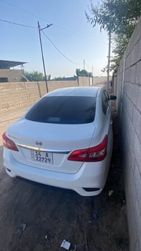 نيسان سنترا ٢٠١٨ وارد أمريكي ٣ قطع صبغ بدون ضرر داخلي  سياره جاهزه كير...