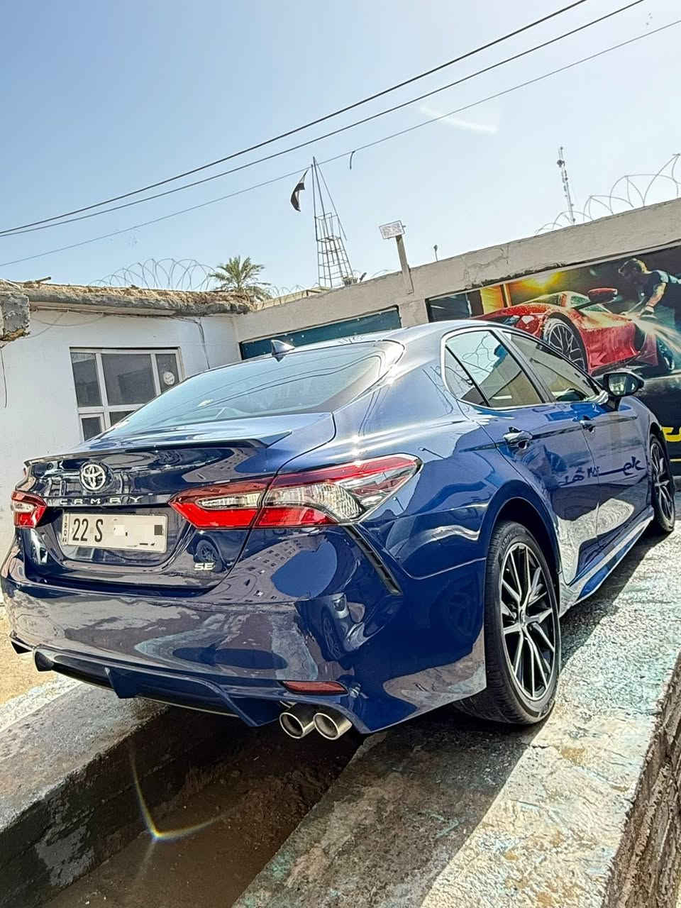 سلام عليكم
كامري 2023 
حادث فقط جاملغ ___ والبنيد شبرين بارد 
(( بدون دواخل_بدون ايرباك ))
مرقمه اربيل 
ماشيه 22 

السعر 220
مكان سياره بابل شارع 40 
***********
