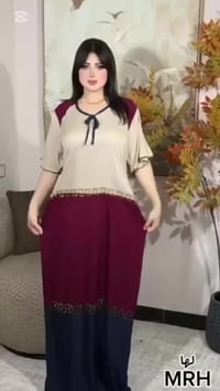 دشداشة نسائية • ستايل كابوي • مقاسات L XL XXL