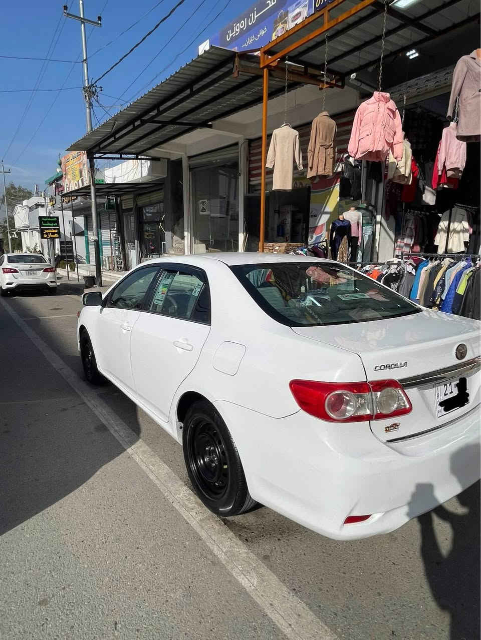 کرۆلا مۆدێل ٢٠١٣ کەنەدی تا بڵێی جوان و پاک ماوەتەوە ١٣٧ هەزار رۆشتوە سەیارەکە بێ دەعم و بێ بۆیاغە تەنها کارتی هەیە گێر و مەکینەی بە شەرتی ١٠٠ فیتەر سەنەوی تا ٢٠٢٩ تازەیە شەرت تحویل و غرامە 
شوێن کەرکوک 
ژم
*********** كركوك, العراق
