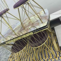 ميز طعام جديد • ٤ كراسي تركي • قابل للمساومة