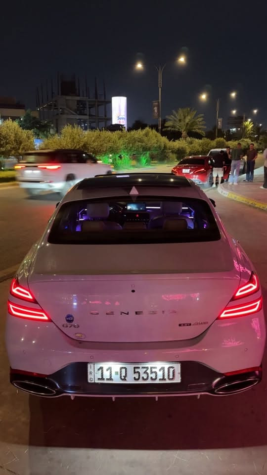 جنسس g70 3.3t 2022 برستيج فول خنكك للاخيرر
ماشيه 45 ميل تقريبا 
حادثها فقط دعاميه اماميه 
بدون قطرة صبغغغ
السونار والحادث بلمنشور 
السعر:230$ وبيها مجال بسيط 
*********** واتساب او اتصال
