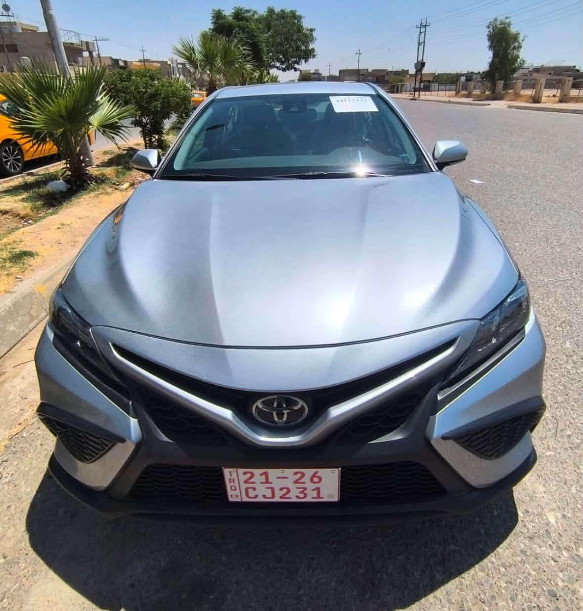 *تحية طيبة لجميع المتابعين*
*وصول جديد إلى محفظة كركوك.*

كامري موديل 2024. 
مواصفات SE بصمة👌
اللون سلفر ,محرك 2500. 
العداد 17 الف ميل 👌
رقم الشاصي 4T1T11AK1RU894950
الضرر كما هو واضح في الصور. 
السيارة بدون صبغ👌 
تبديل باب بلادي امامي طرف السكن. 
چاملخ طرف السكن بي بارد. 
تم تبديل إيرباكات السقف بلادي من التفصيخ عدد 2. 
إيرباك الدشبول والدركة سليم 100%100. بچم كبس👌

السيارة  كاتي تترقم شمال العراق. أربيل *سليمانية*دهوك. 

السيارة موجودة في محافظة كركوك للاستفسار اكثر يرجى الاتصال على الرقم 
***********
