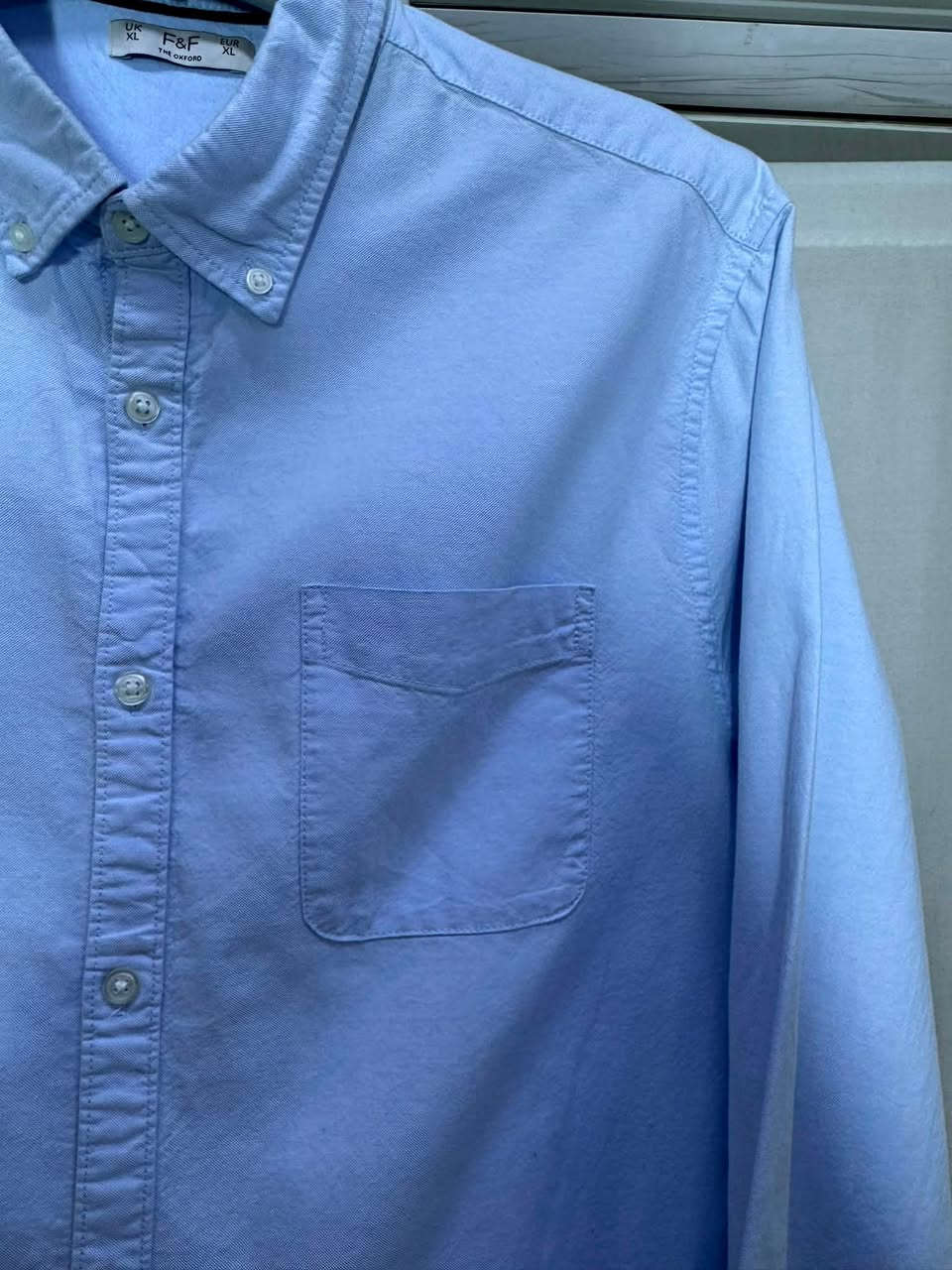 قميص  (F&F)  سوبر كريمً   
قياس   XL

النظافه 💯/💯  

يوجد توصيل 🚚 (بغداد -محافظات )
☎️رقم الهاتف :***********

للحجز -دايركت
