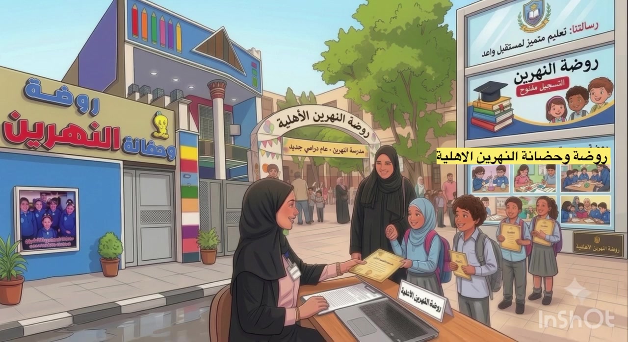 التسجيل مفتوح 
في روضة وحضانة النهرين الاهلية 
التواصل 
***********
