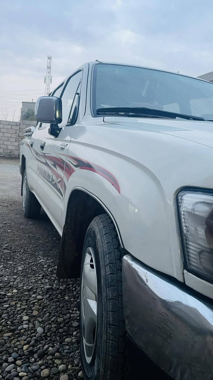 سلام عليكم بيكم هايلوكس موديل 2005جيل اكس فول مواصفات مكفوله من صبق سياره وضع شركا رقم صلاح الدين سعر 150وبيه مجال رقم الهاتف ***********
