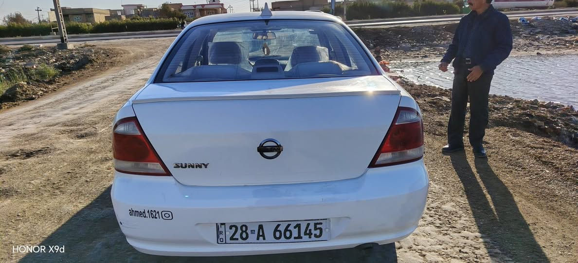 نيسان سني 2009 رقم نجف دولي بيها قطعه صبغ جاملغ أمامي ب88 وبيها مجال للاتصال على الرقم *********** مكلف بالنشر
