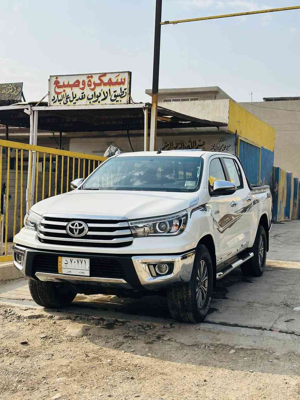 تيوتا هايلوكس فوريل سعودي ام الدعاء مديل 2020  رقم بغداد بسمي المكان بغداد تبريد قطعتين كشنات تبريد 
وباقي المواصفات معروفه 
رقم الهاتف ***********
