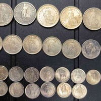 عملات سويسرية • فضة • قديمة