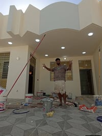 كادر متفرغ حاليا بانسب الأسعار شغل شرط هندسي جميع انواع الصبغ والديكور...